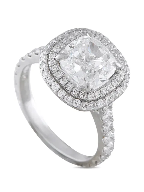 LB Exclusive diamond halo ring