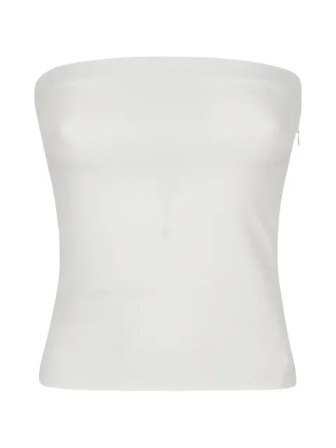 Anemos strapless side-zip top