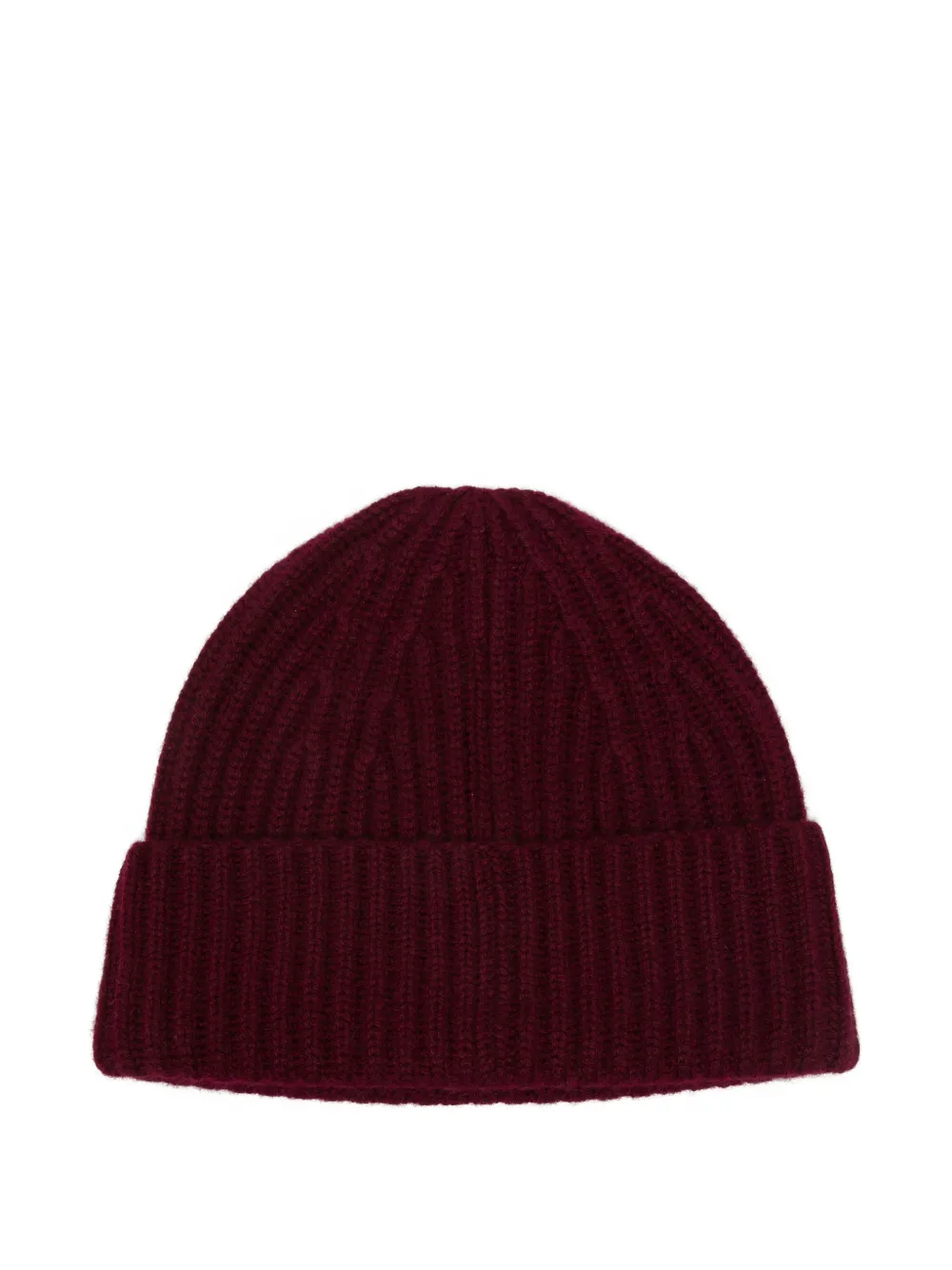 Lisa Yang Martigny ribgebreide muts Rood