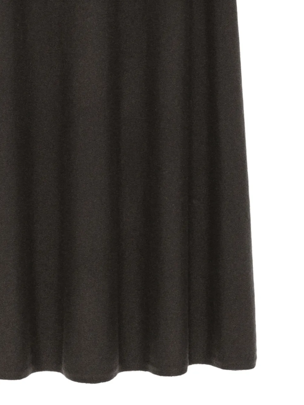 Lisa Yang Torie kasjmier midi-rok Bruin
