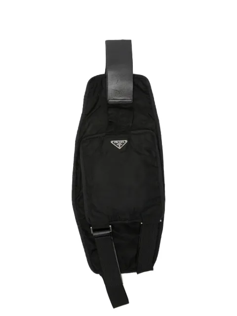 Prada Pre-Owned 2005 logo-plaque belt bag