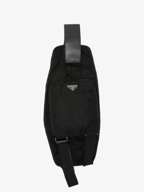 Prada Pre-Owned sac banane à plaque logo (2005)