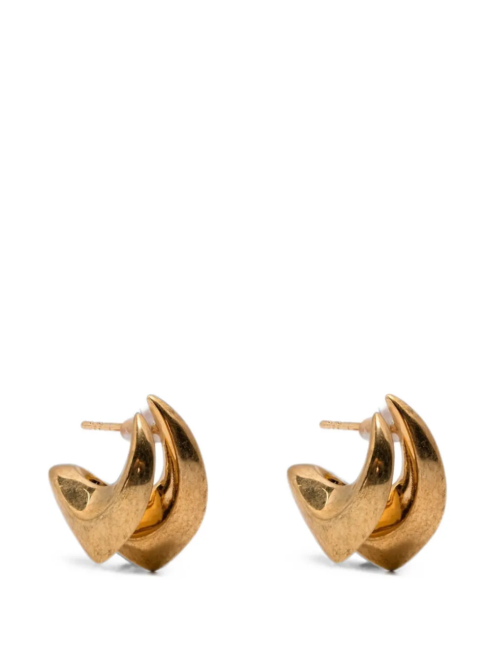 Panconesi sculptural hoop earrings - Oro