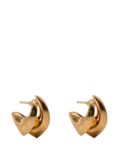 Panconesi sculptural hoop earrings
