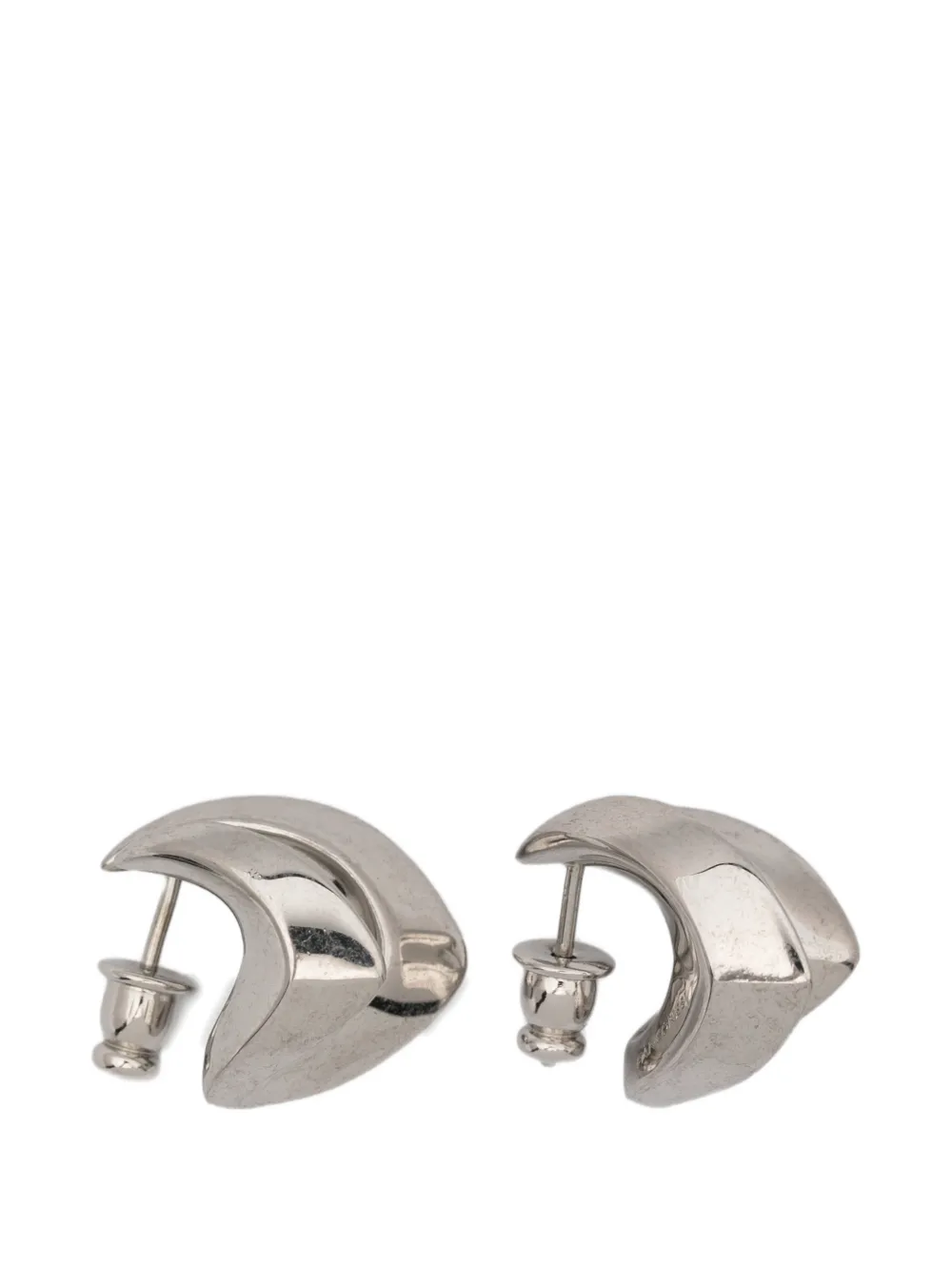 Panconesi Spada sculptural wrap earrings - Argento