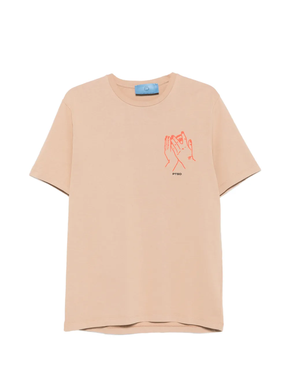 11 11 L.U.C.K. PTSD T-shirt - Arancione