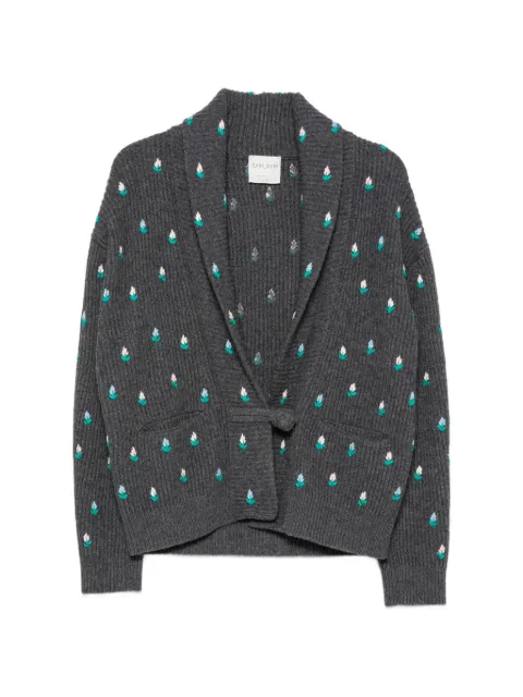Forte Forte floral-embroidered cardigan