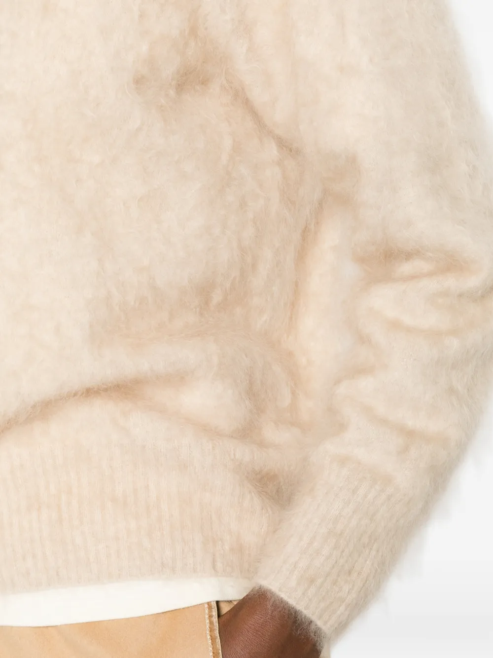 Forte Gebreide trui Beige