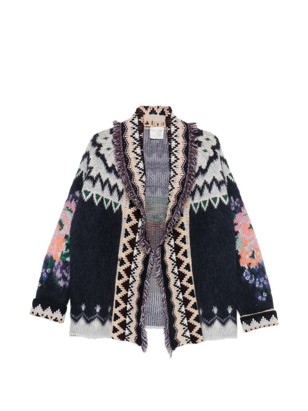 Forte Forte geometric-pattern cardigan