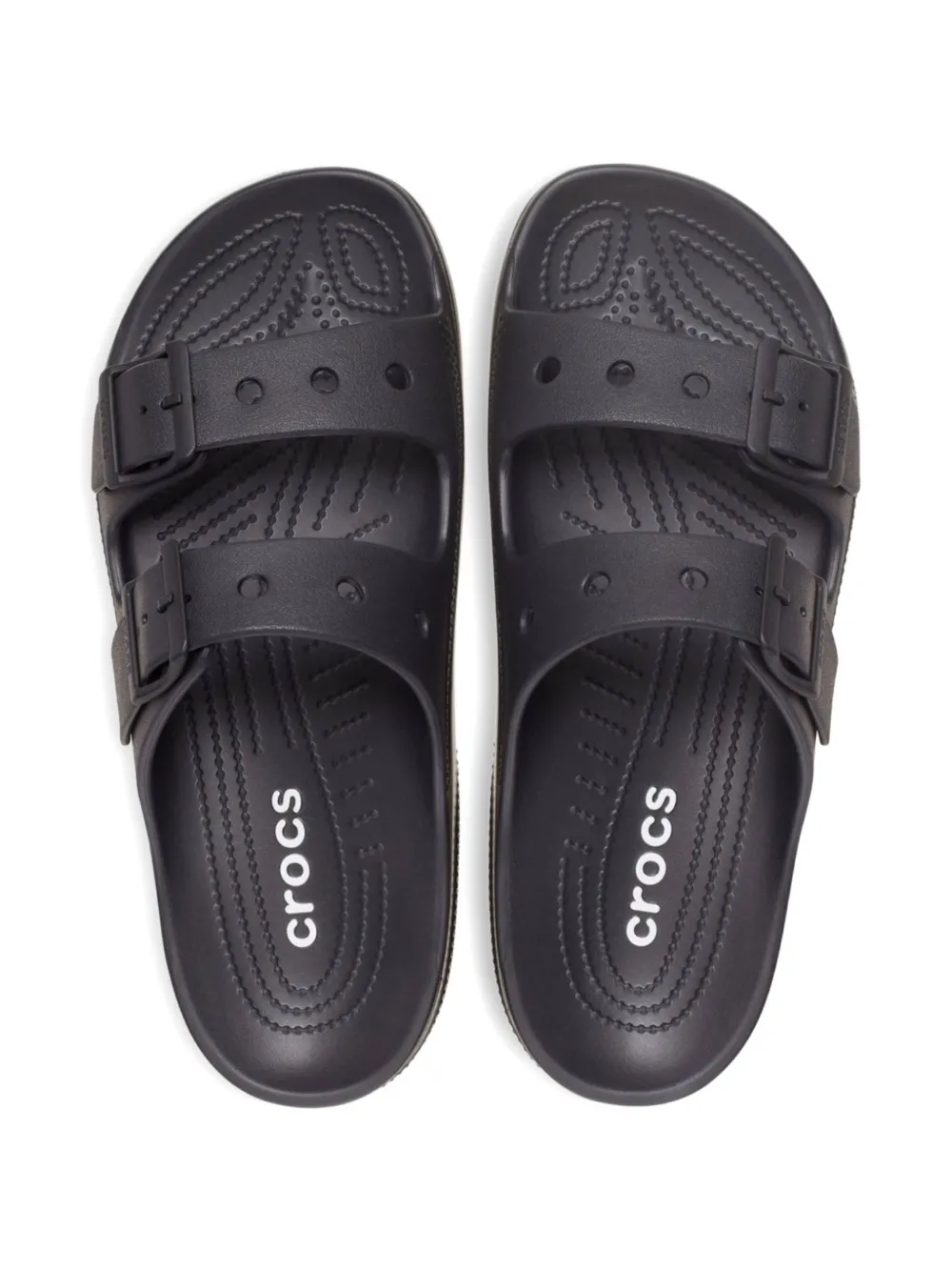 Crocs Saturday sandalen met gespsluiting Zwart
