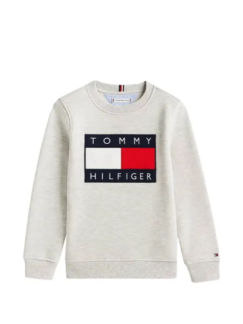 Tommy Hilfiger Junior heritage flag appliqué sweatshirt