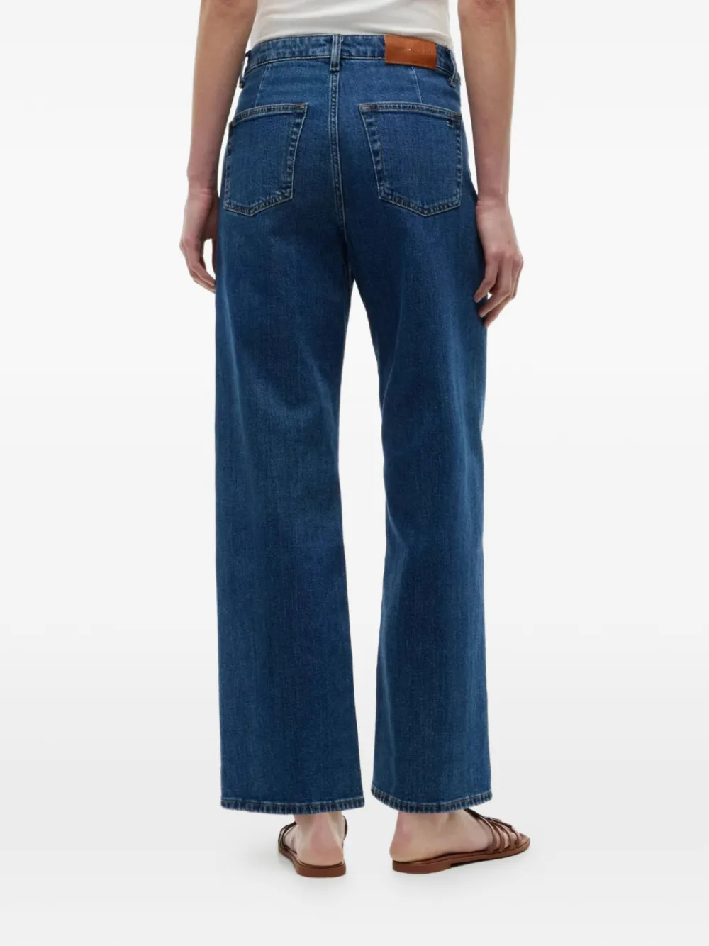 Tommy Hilfiger Rian jeans met wijde pijpen Blauw