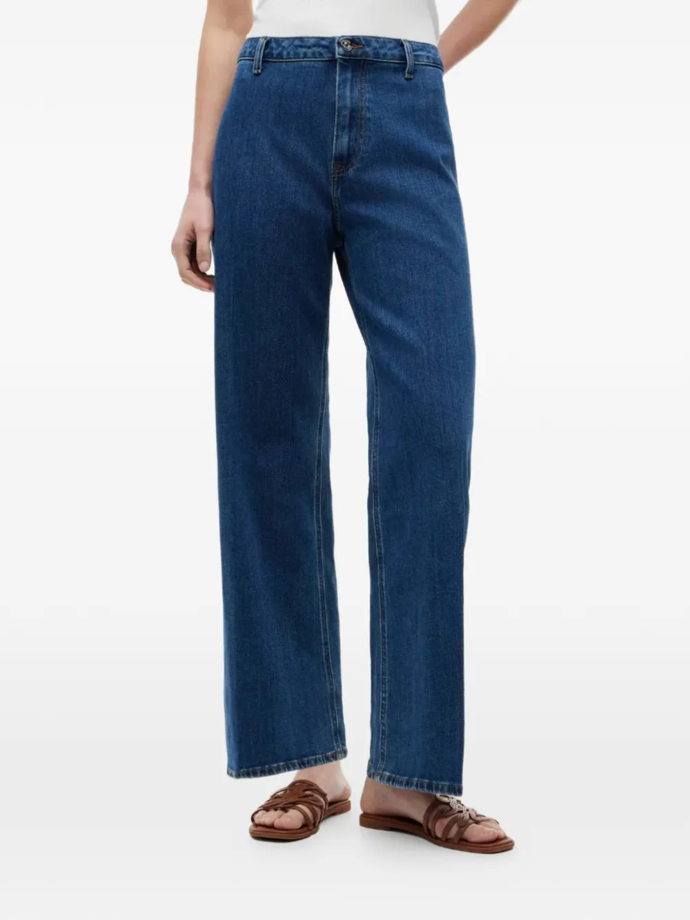 Tommy Hilfiger Rian jeans met wijde pijpen Blauw