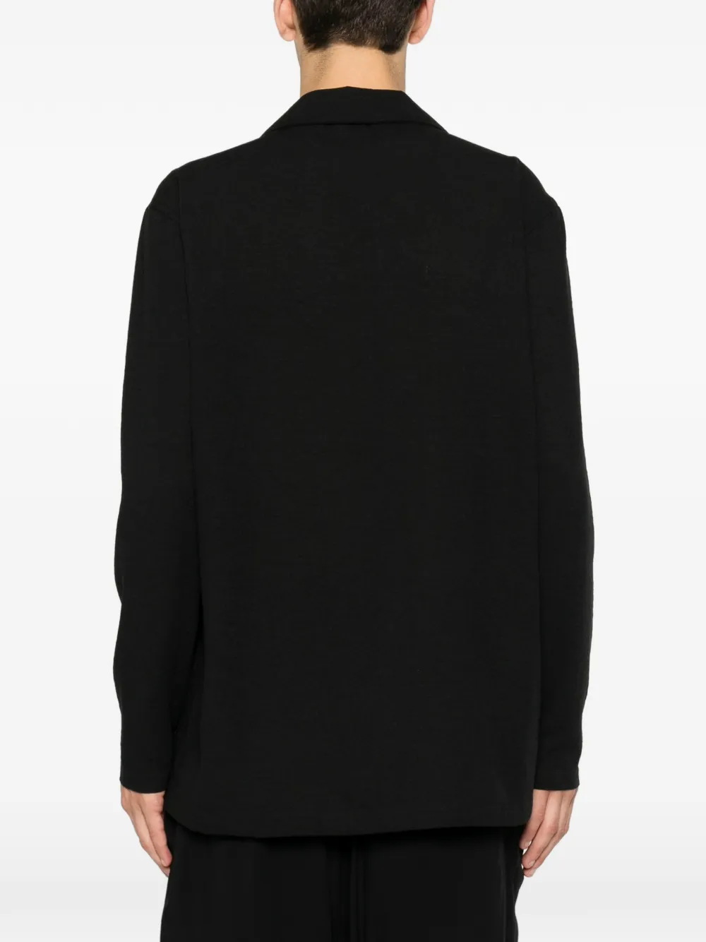 MARSEM Blazer met enkele rij knopen Zwart