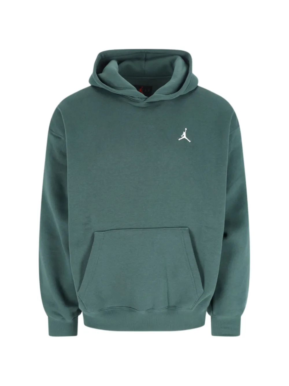 Nike Jordan Brooklyn logo-embroidered hoodie - Verde