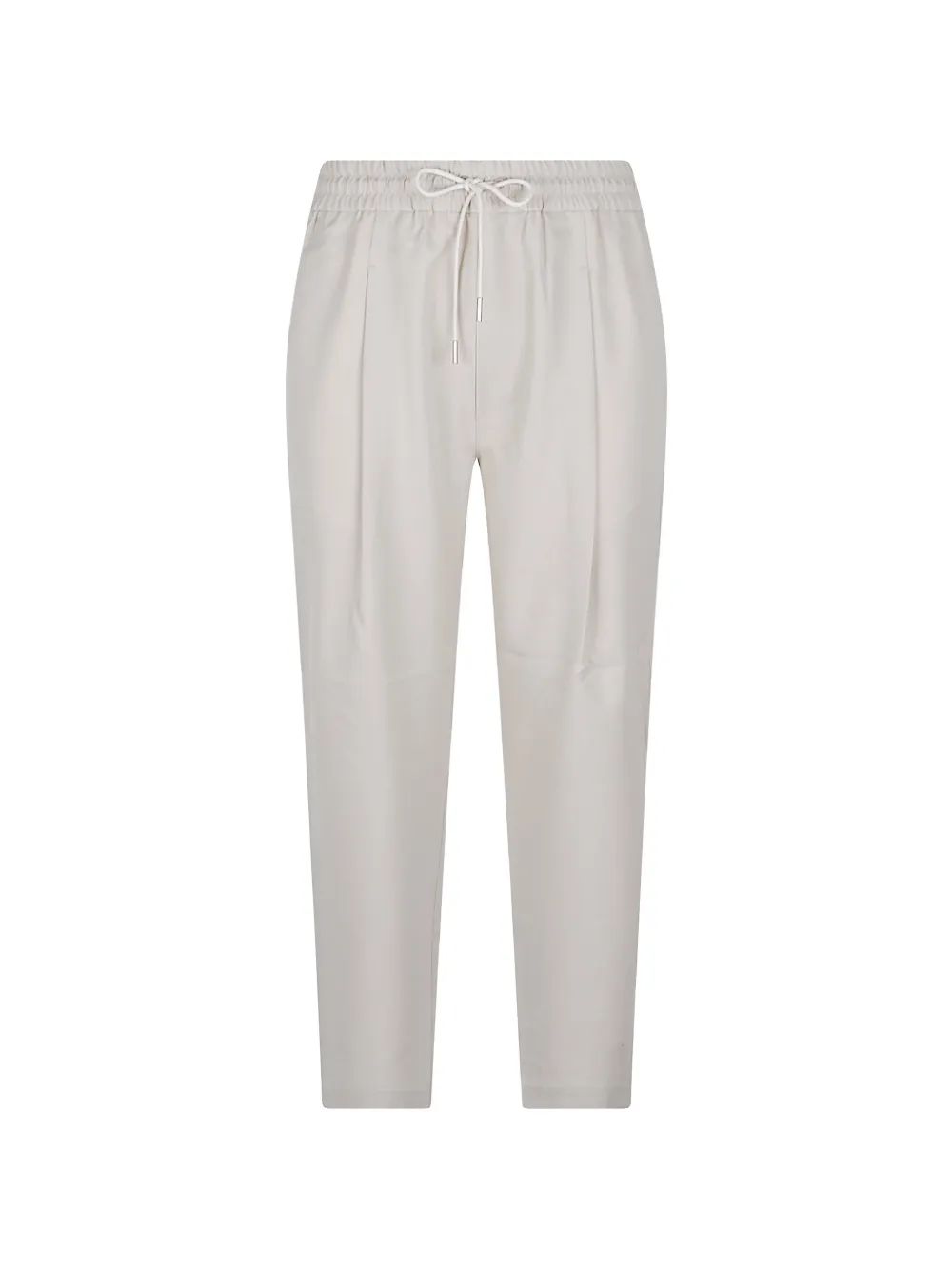 Drôle De Monsieur pleated drawstring-waist trousers - Toni neutri