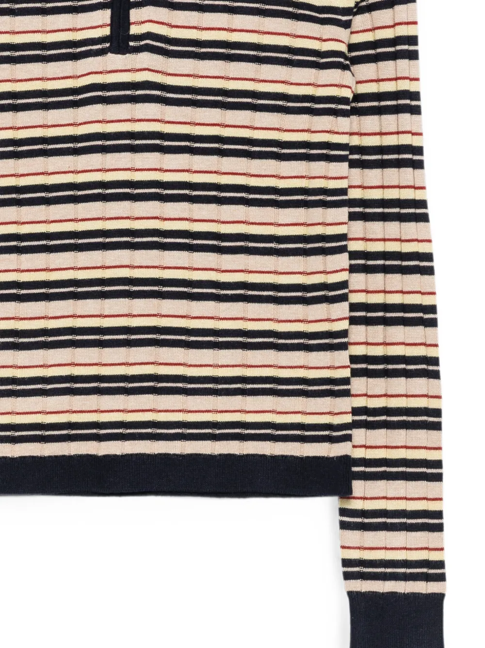 Guest In Residence Gestreept poloshirt Beige