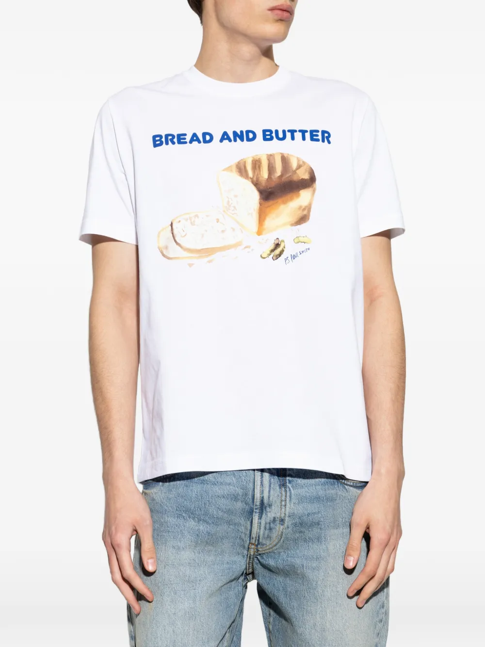 PS Paul Smith T-shirt met grafische print Wit