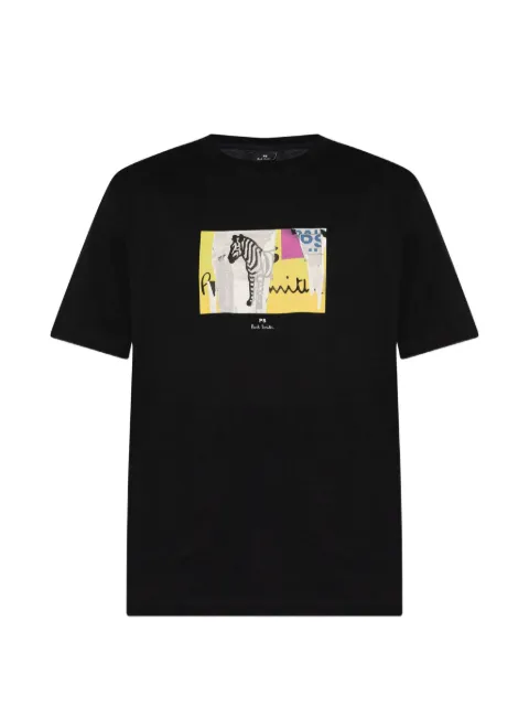 PS Paul Smith zebra-print T-shirt