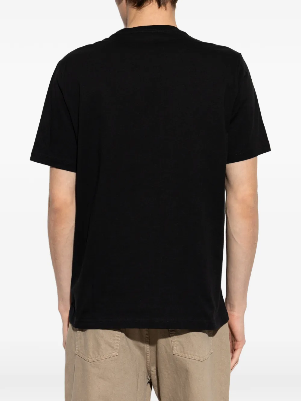 PS Paul Smith T-shirt met zebraprint Zwart