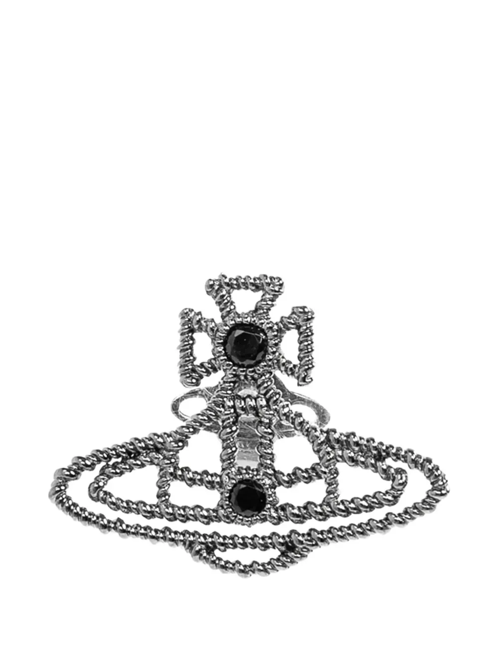 Vivienne Westwood Orb single earring - Silber