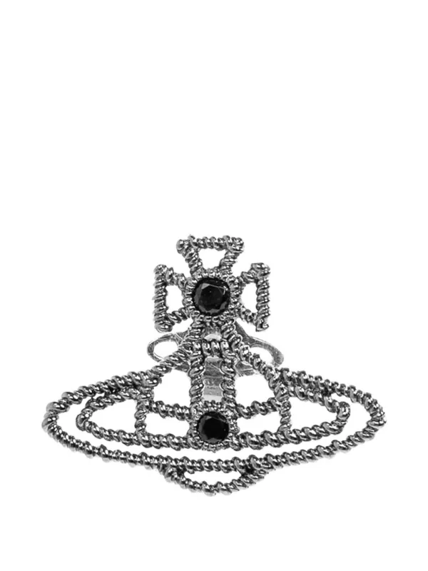Vivienne Westwood Orb シングルピアス | シルバートーン | FARFETCH JP