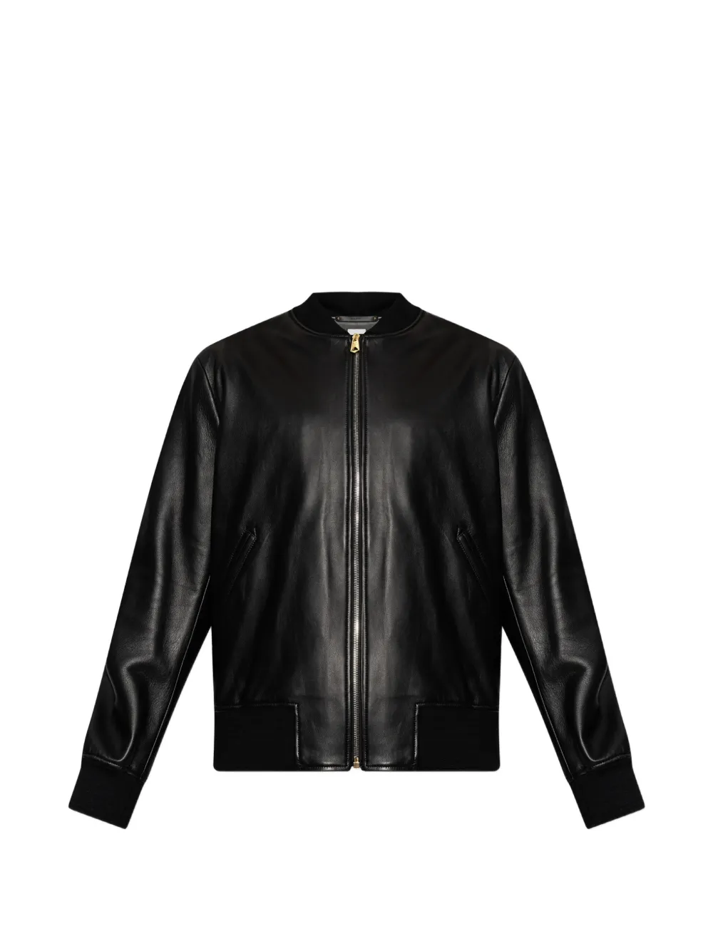 Paul Smith lambskin bomber jacket - Nero