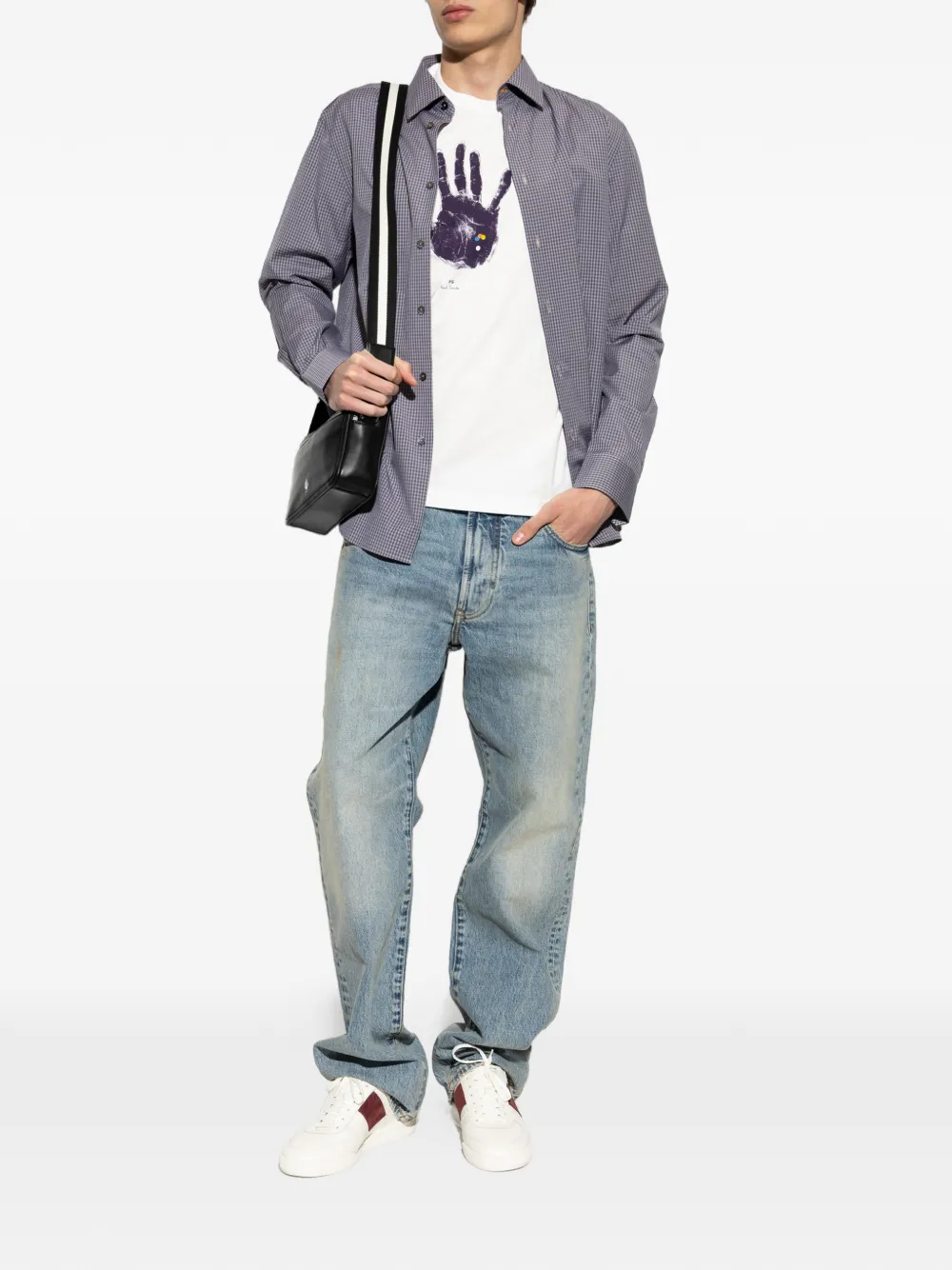 PS Paul Smith T-shirt met print Wit