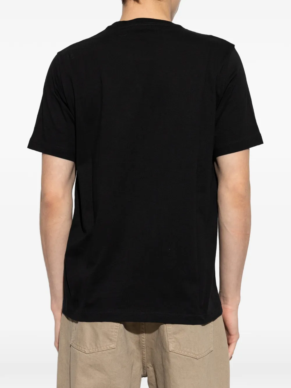 PS Paul Smith Slides T-shirt met print Zwart