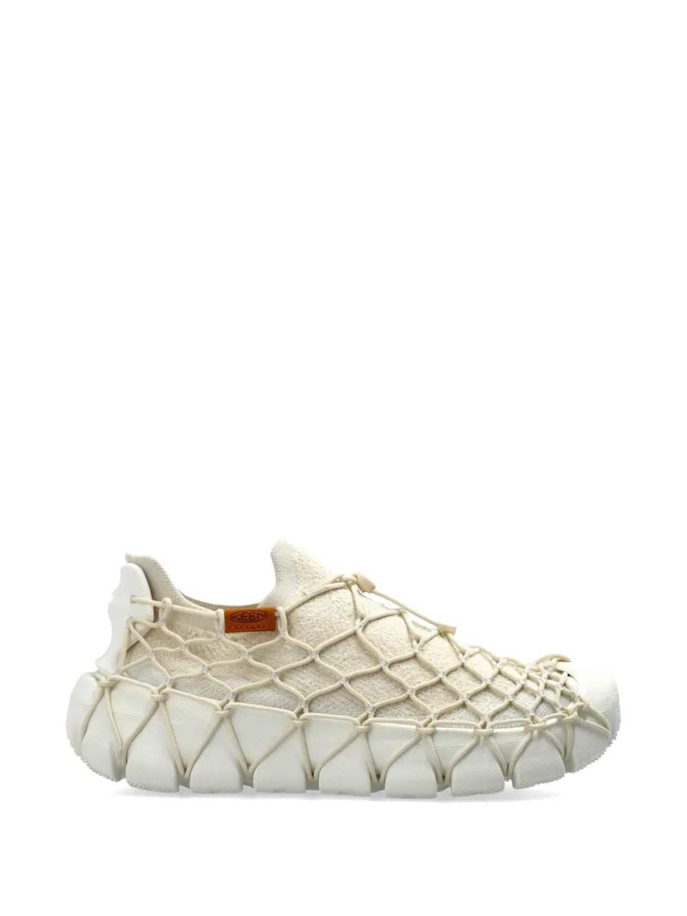 KEEN FOOTWEAR Uneek 360 cord-detail low-top sneakers - Toni neutri