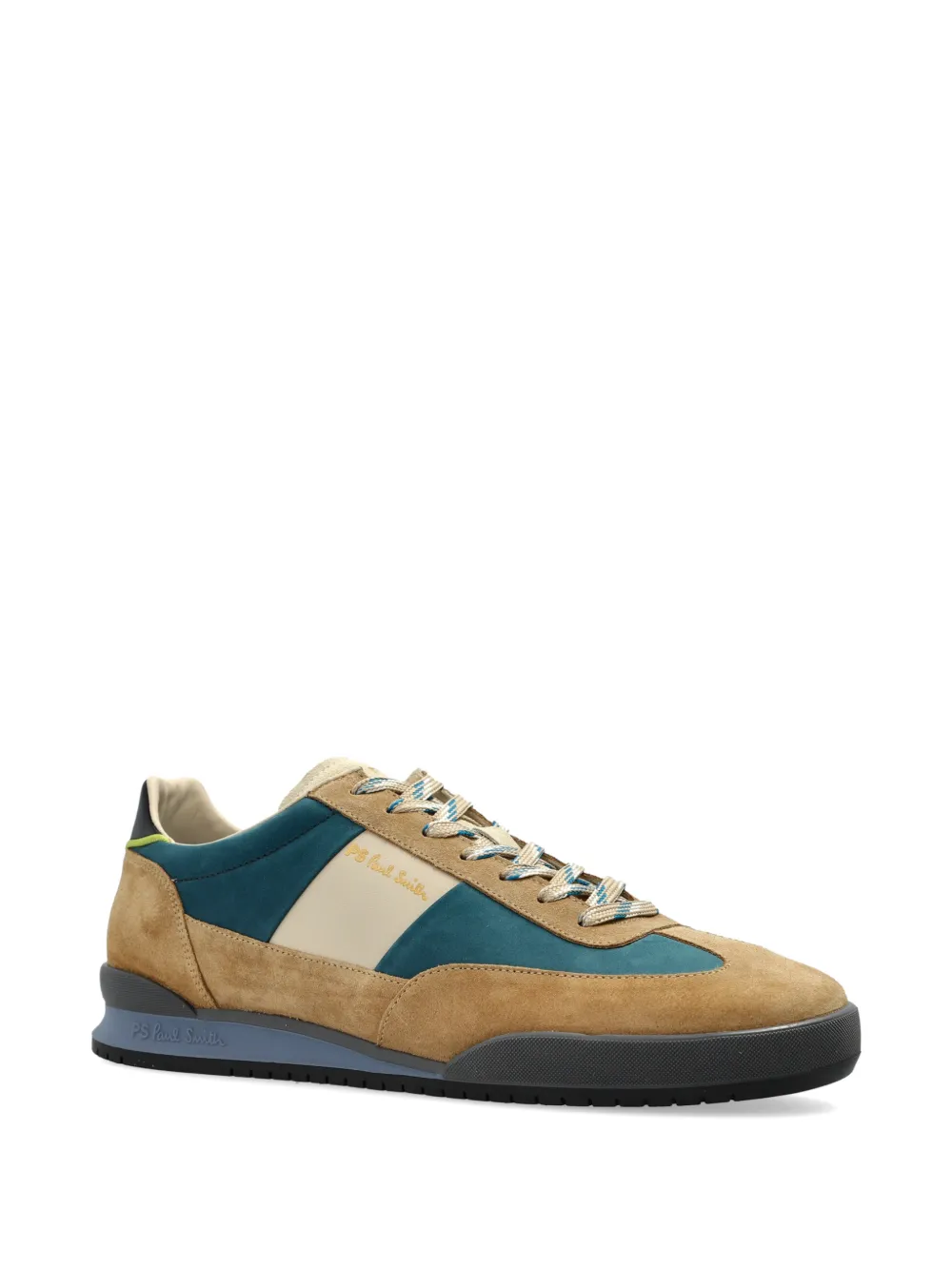 PS Paul Smith Dover leather sneakers Blauw