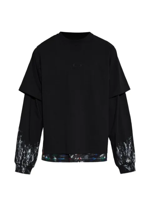 Balenciaga camiseta con motivo de salpicadura de pintura