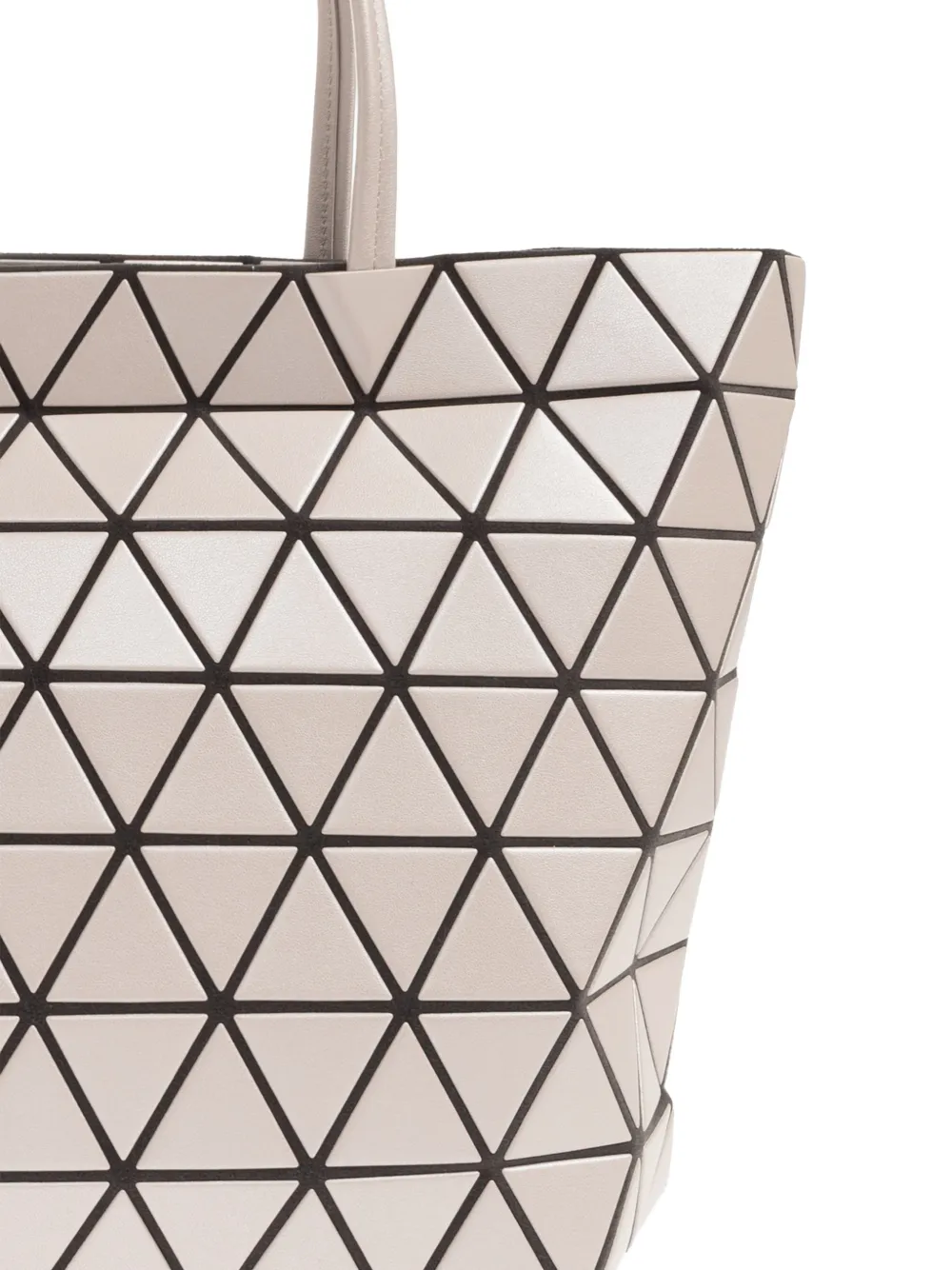 Bao Issey Miyake Shopper met geometrisch vlak Beige