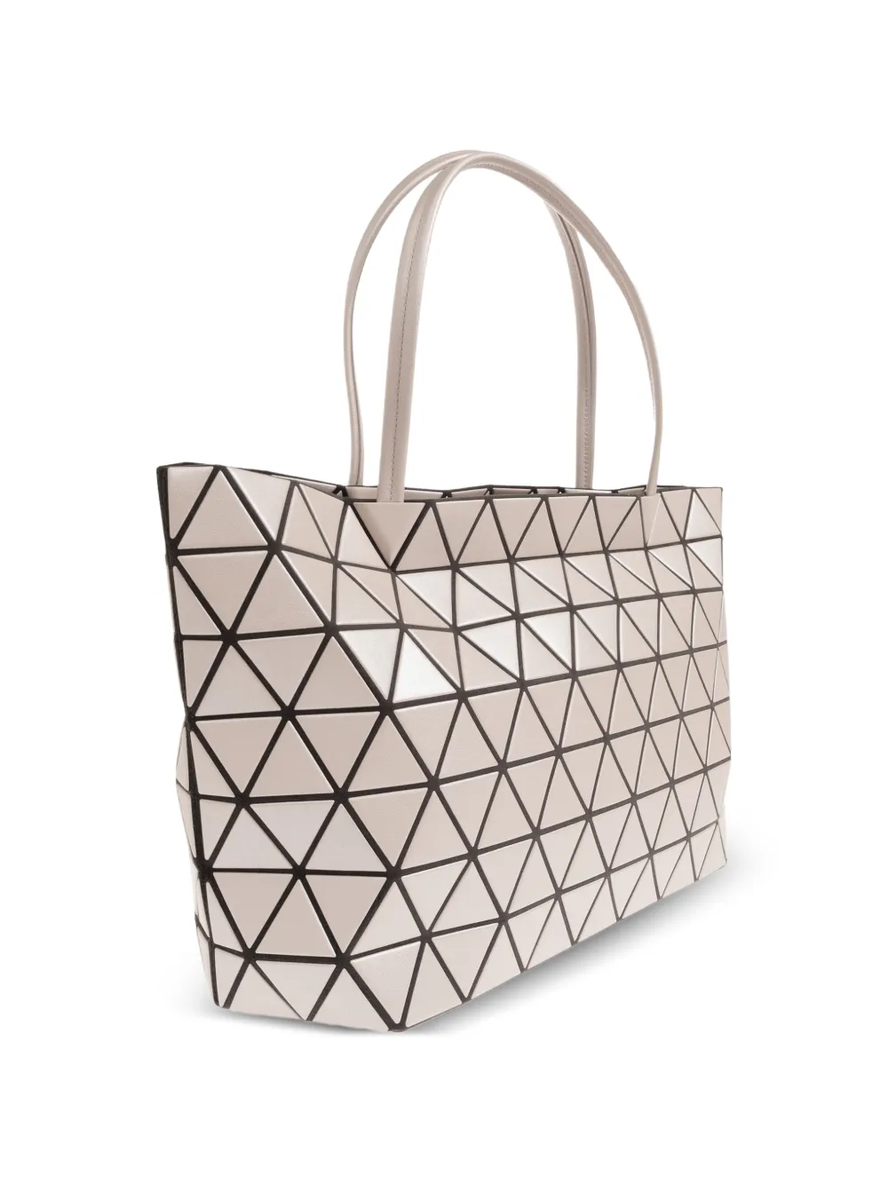 Bao Issey Miyake Shopper met geometrisch vlak Beige
