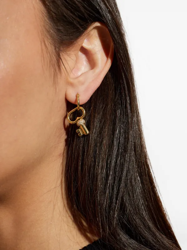 Vivienne Westwood Baya アシンメトリーピアス | ゴールドトーン