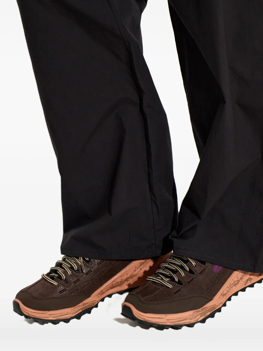 KEEN FOOTWEAR Jasper Zionic leather low-top sneakers Bruin