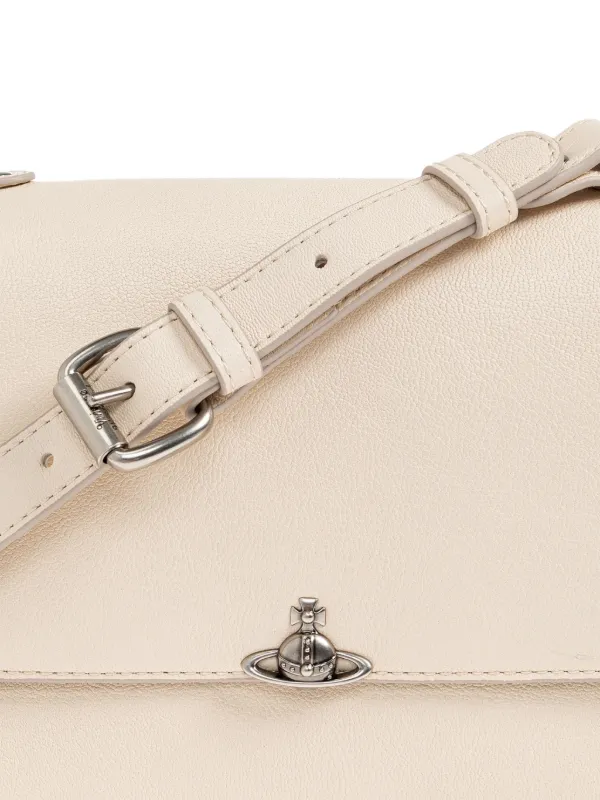 Vivienne Westwood Small Bianca Shoulder Bag | White | FARFETCH