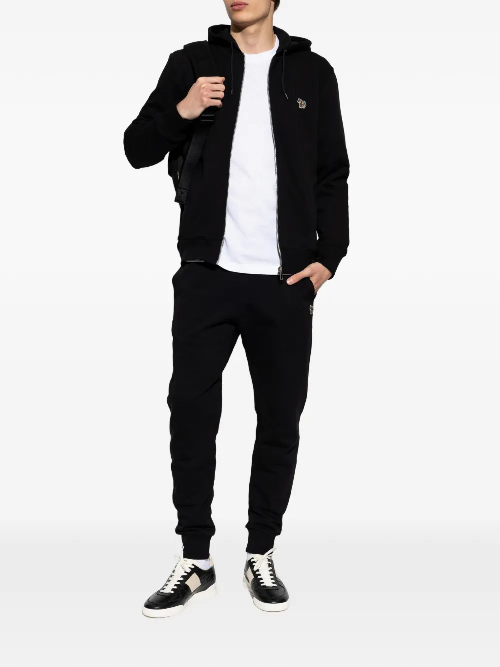PS Paul Smith Hoodie met rits Zwart