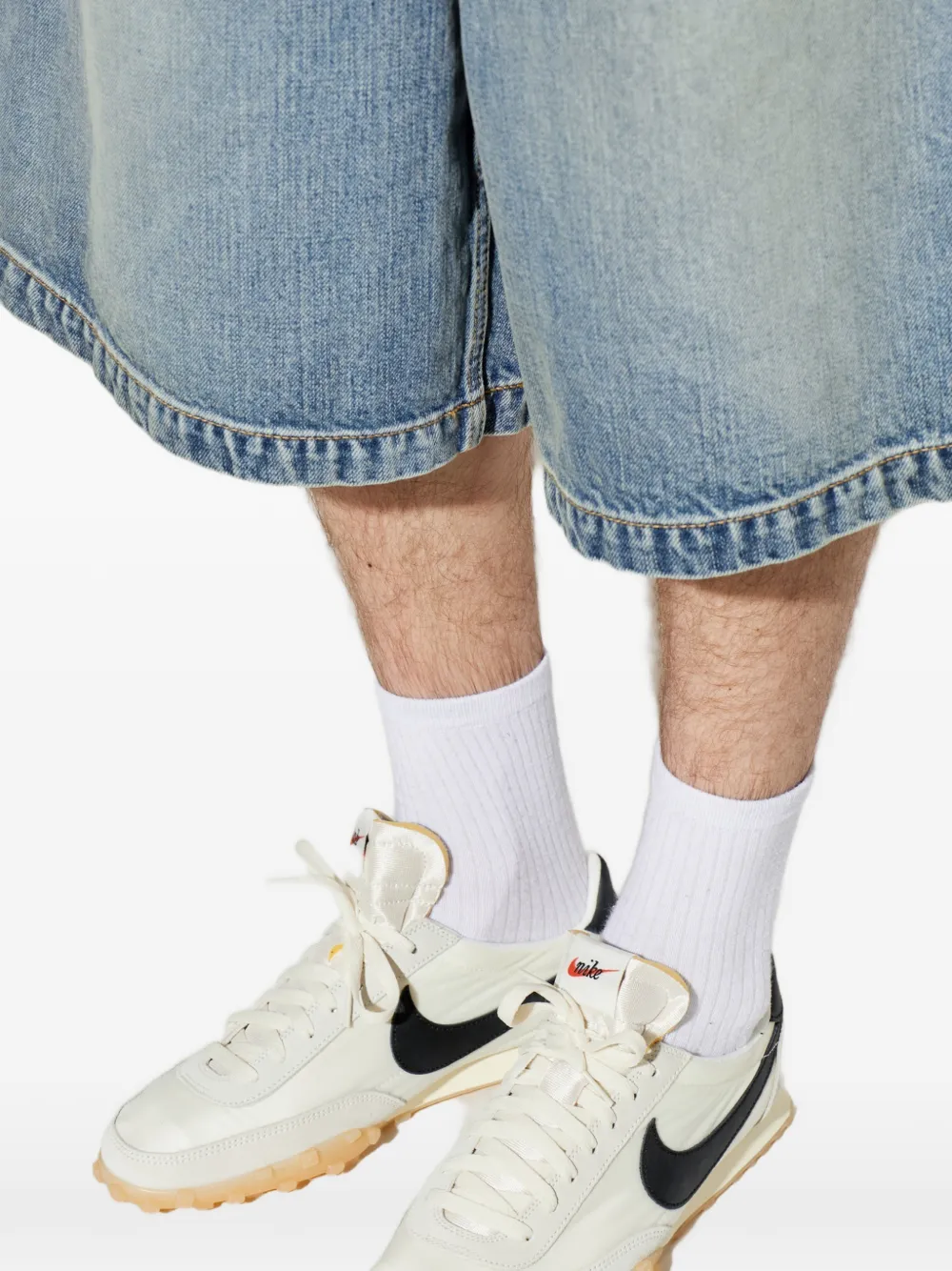 Nike Waffle Racer lace-up sneakers - Bianco