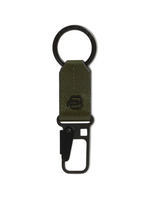 PIQUADRO Carabiner nyckelring i läder