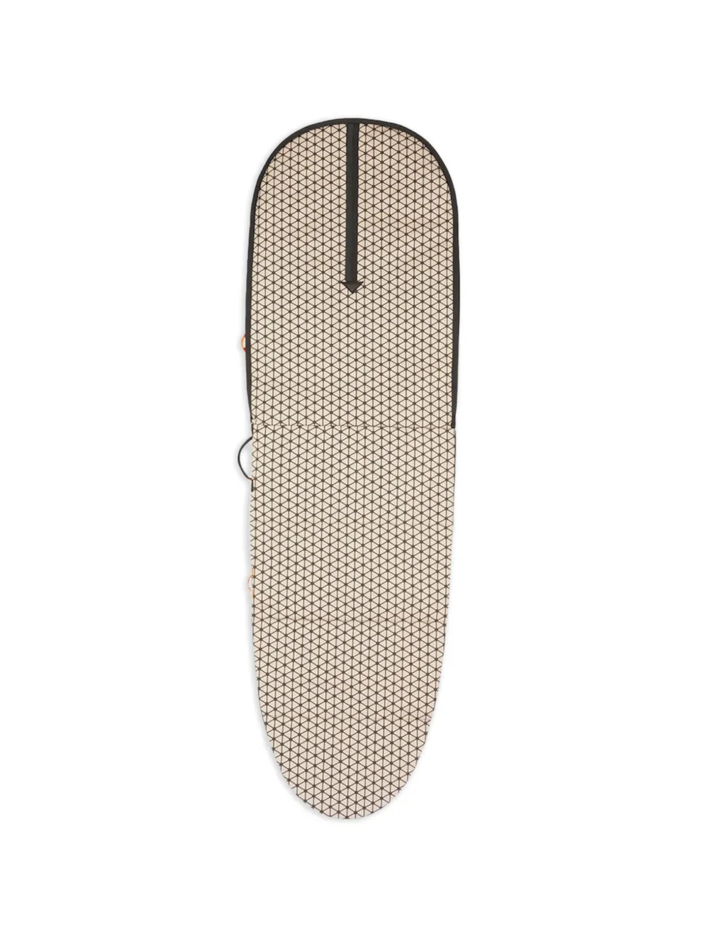 PIQUADRO Expansion surfboard tas met zeshoekige print Beige
