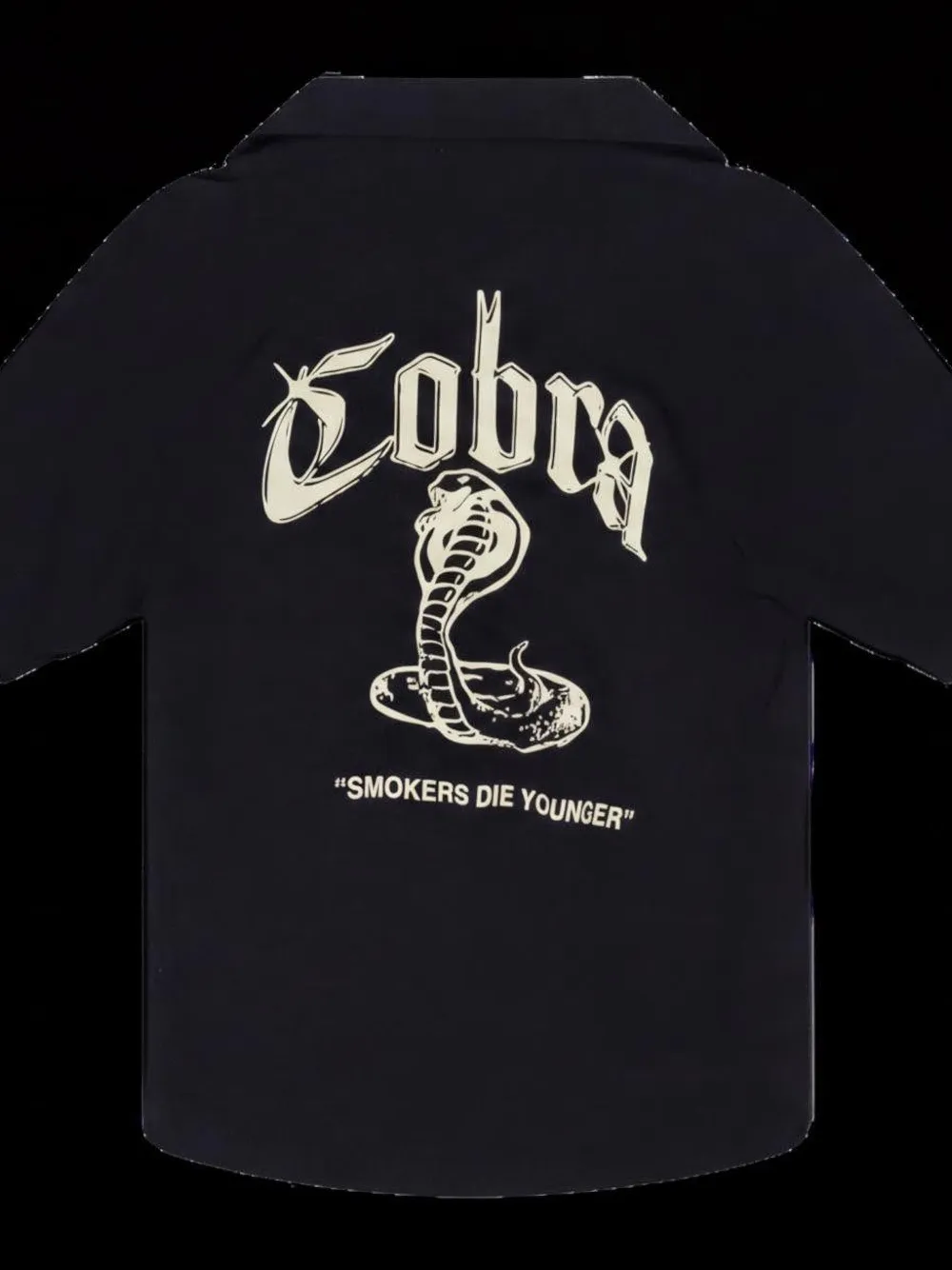 RHUDE Overhemd met Cobra-print Zwart