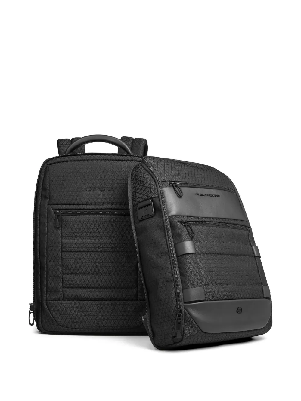PIQUADRO Modular 2-in-1 rugzak Zwart