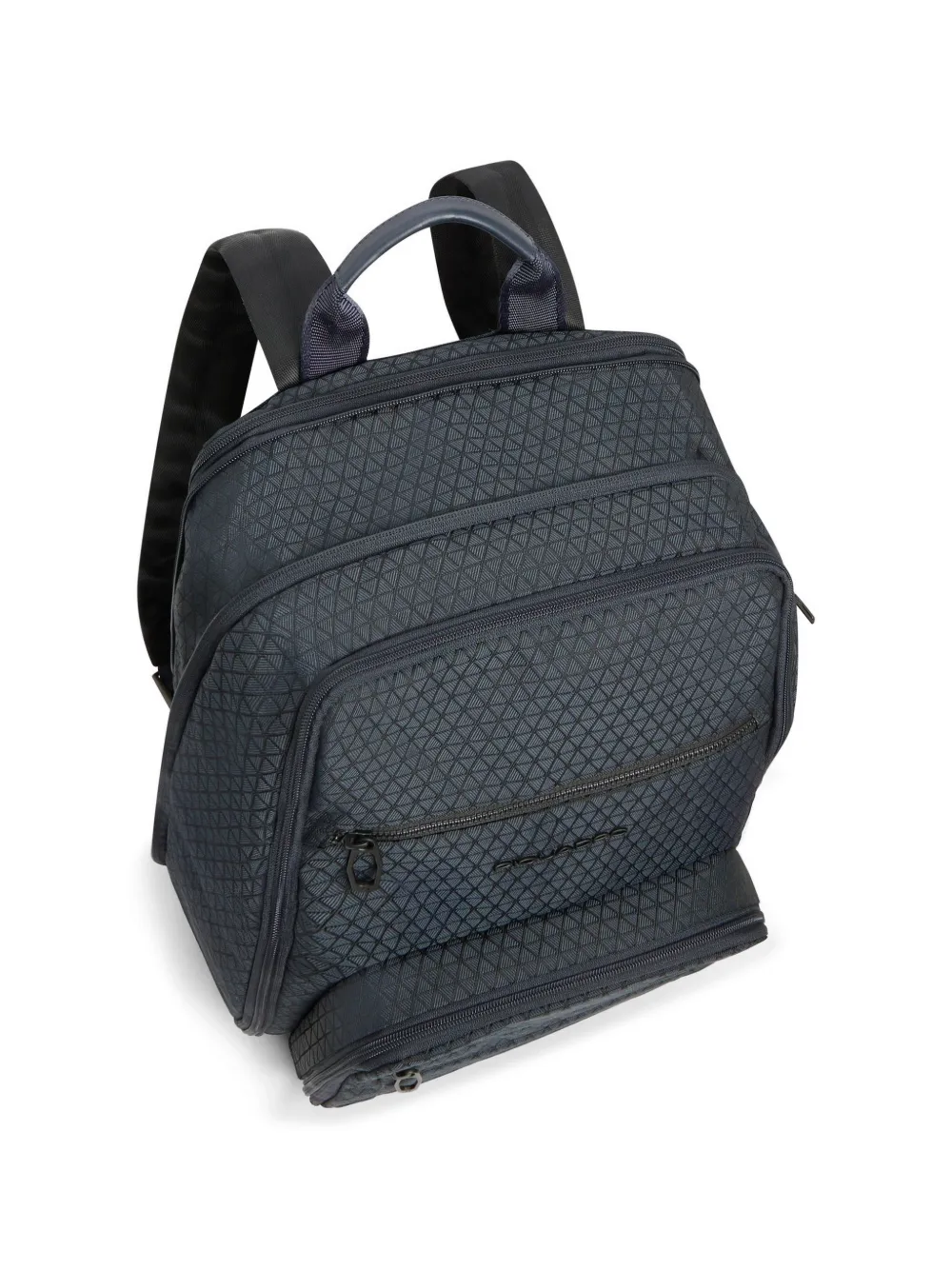 PIQUADRO Opvouwbare uitbreidbare rugzak Blauw