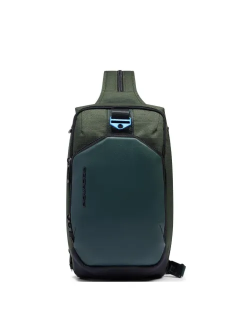 PIQUADRO textured-finish backpack