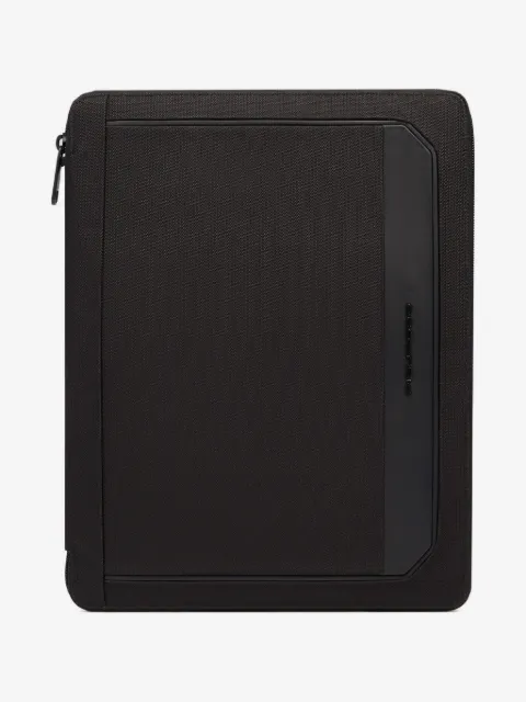 PIQUADRO leather-trim notepad holder