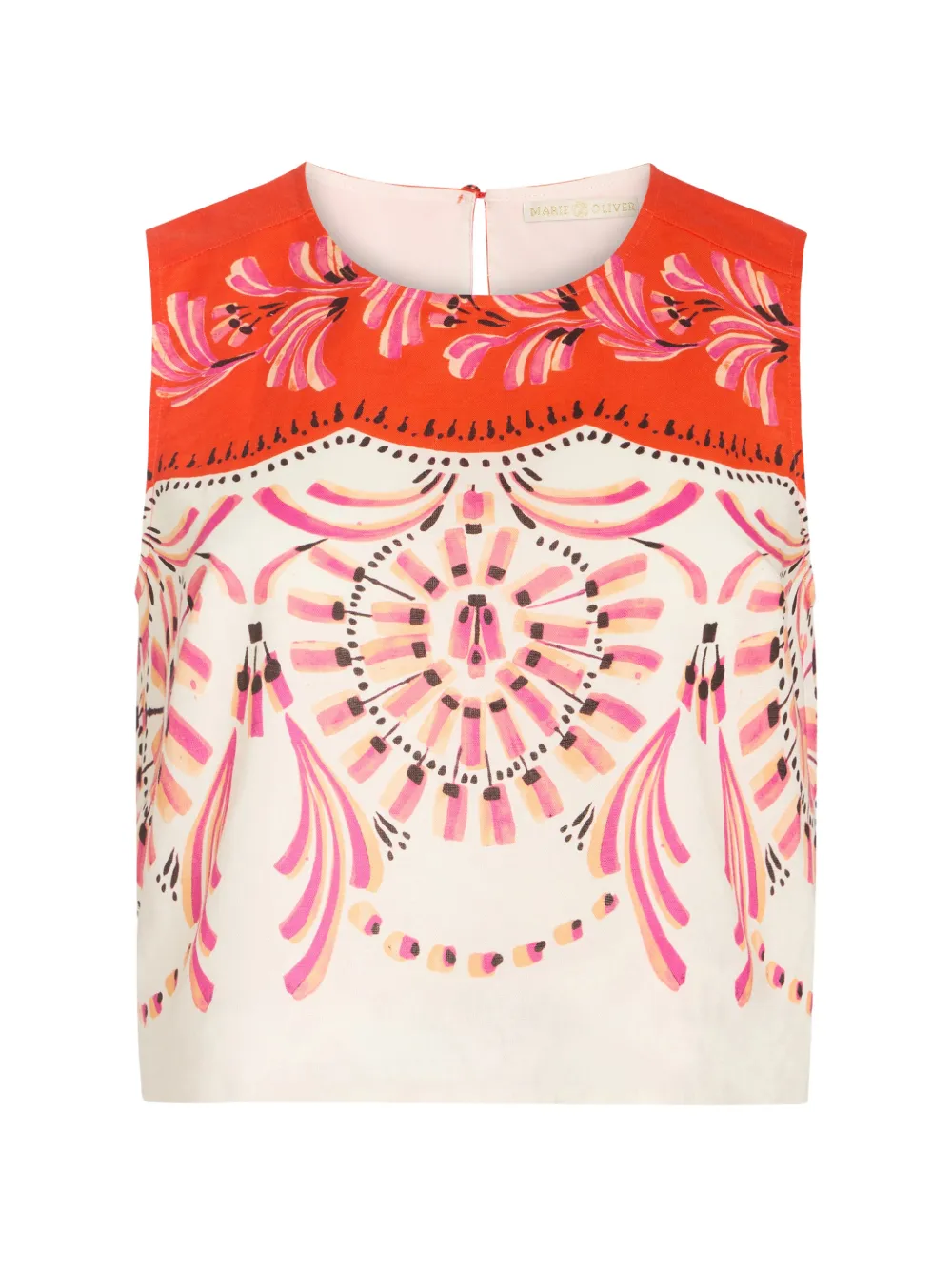 Marie Oliver Davis top - Bianco