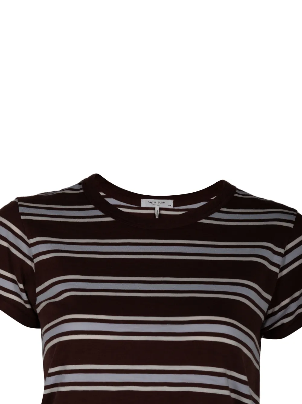 Rag & Bone Striped T-shirt In Multi