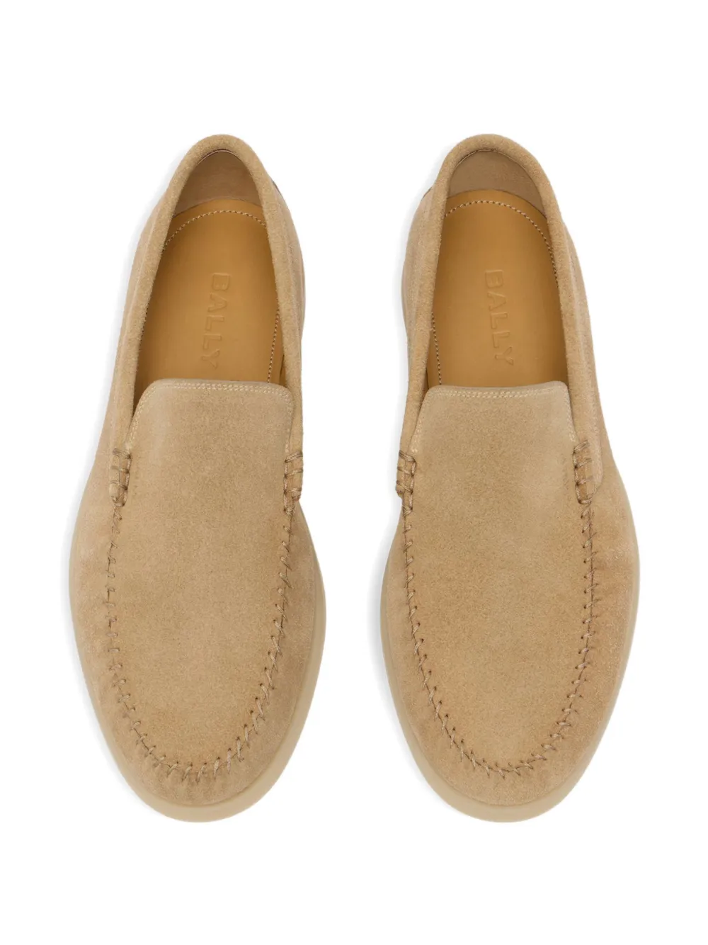 Bally Switz Moc loafers Beige