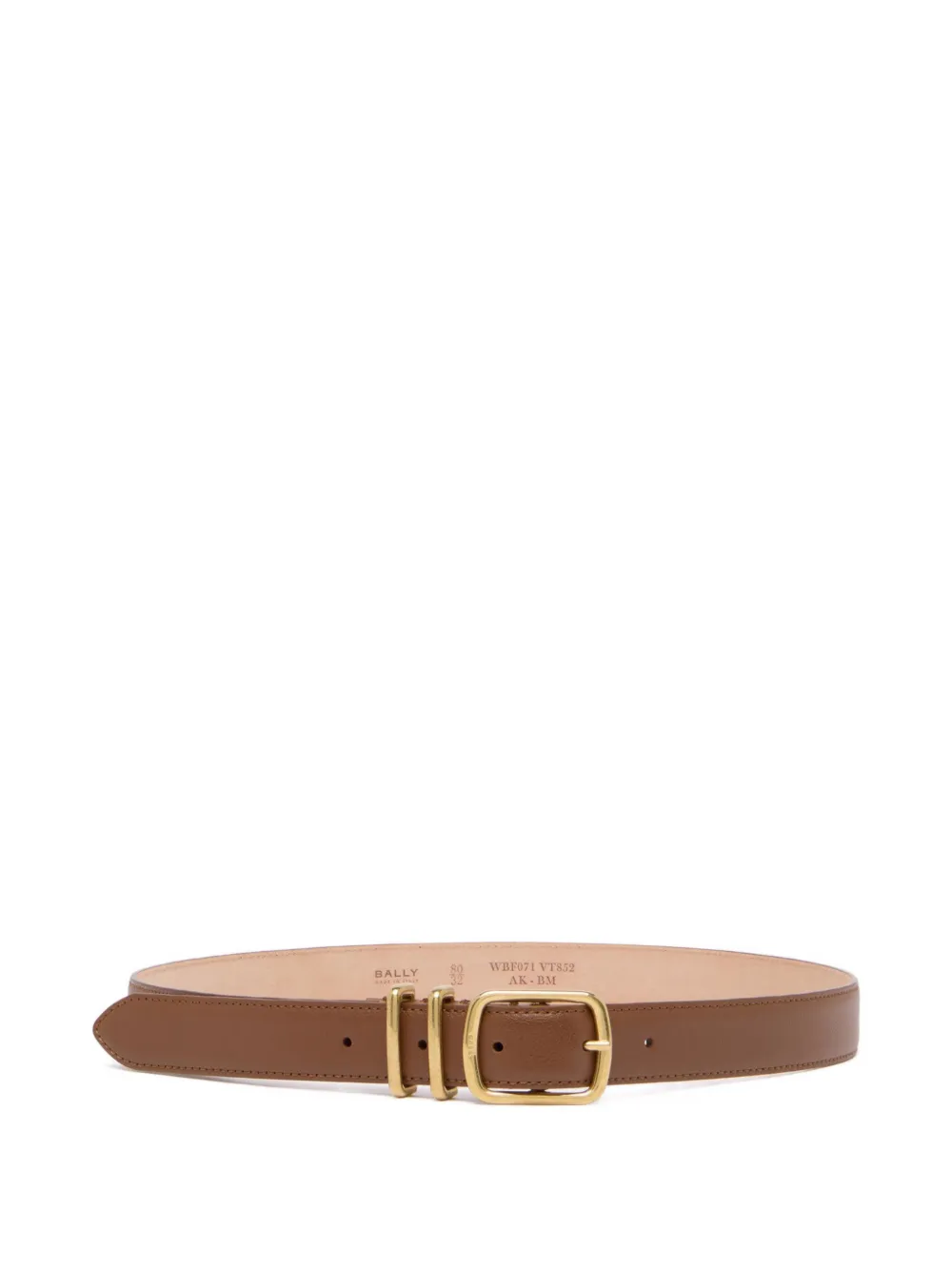 Bally Orson buckle-fastening belt - Braun